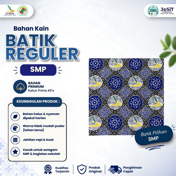 Bahan Kain Batik Reguler SMP