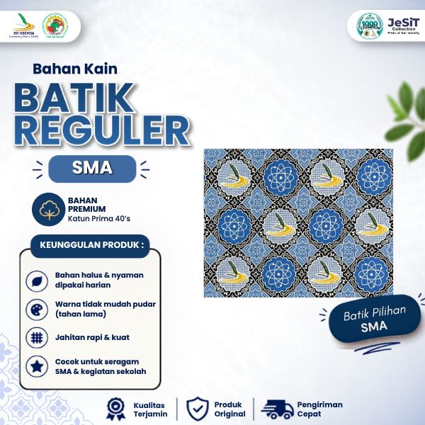 Bahan Kain Batik Reguler SMA