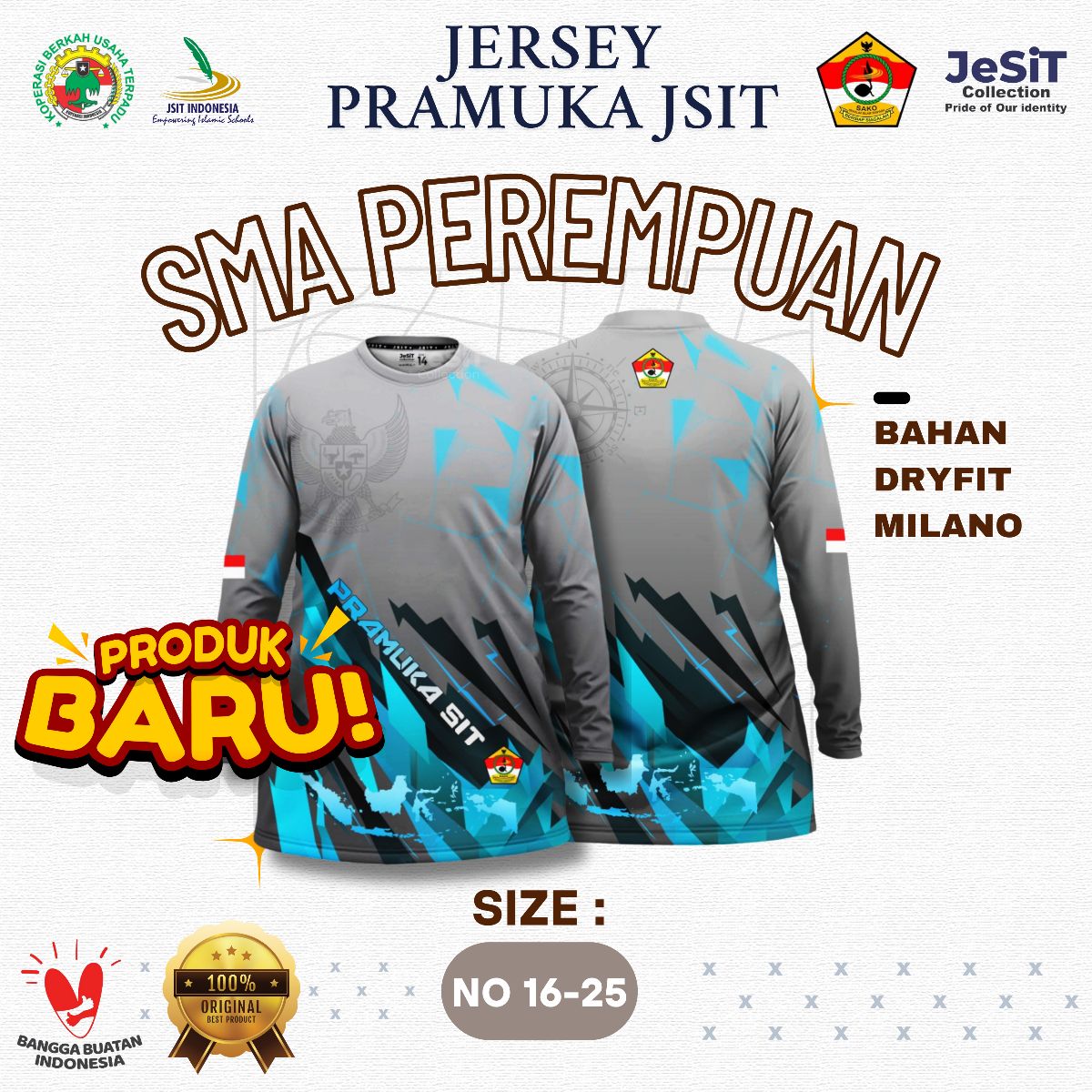 Jersey Pramuka SMA Akhwat