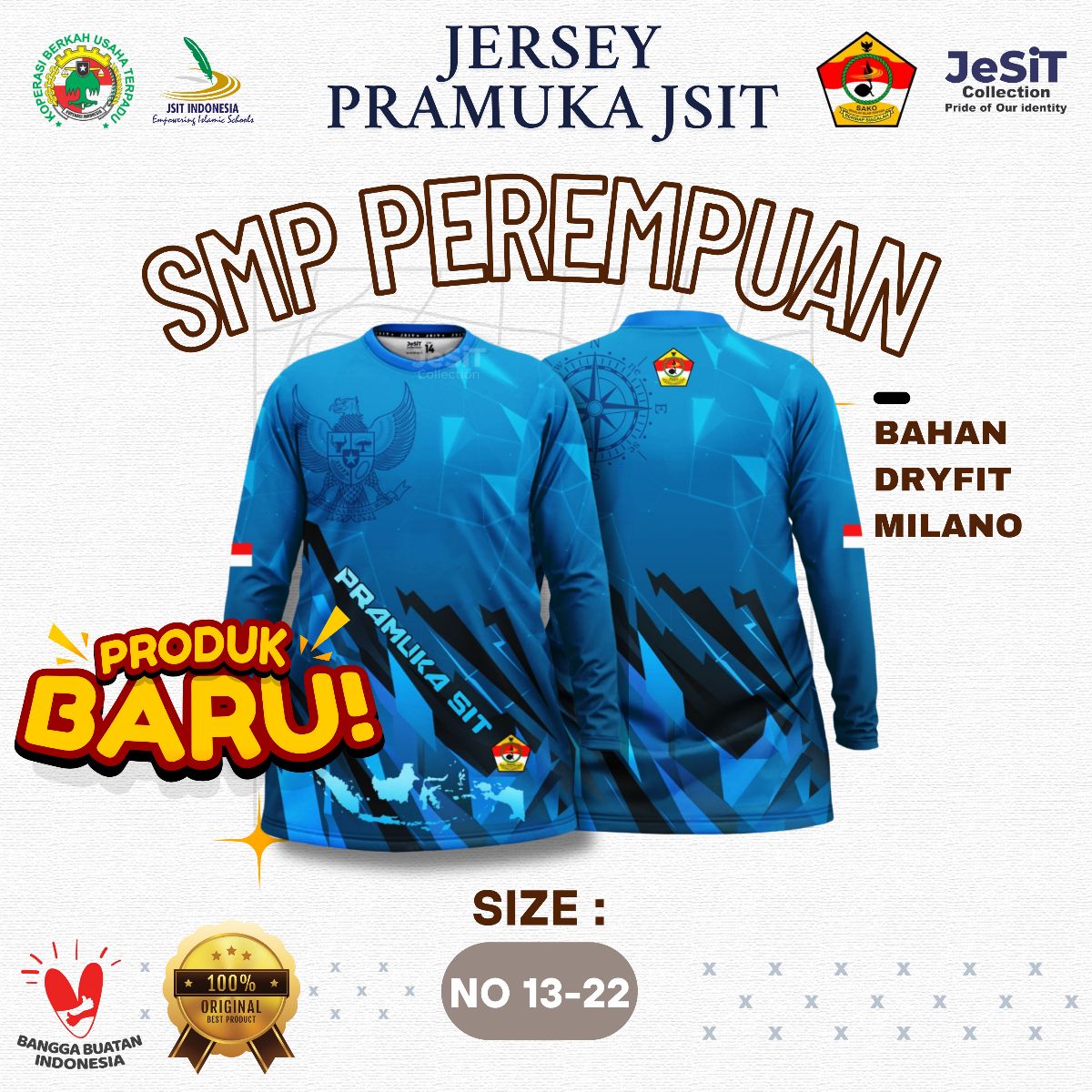 Jersey Pramuka SMP Akhwat