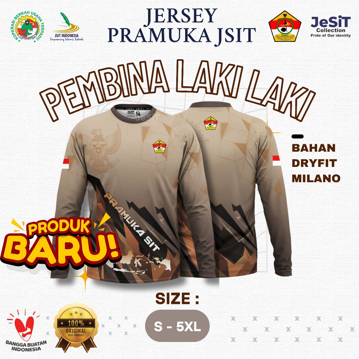 Jersey Pramuka Pembina Ikhwan