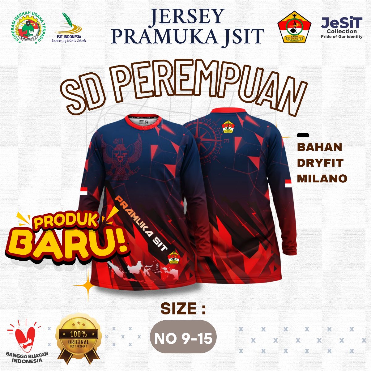 Jersey Pramuka SD Akhwat