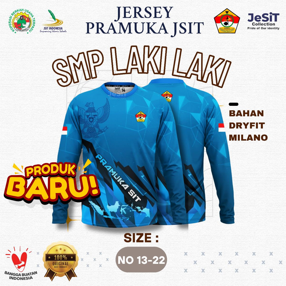 Jersey Pramuka SMP Ikhwan