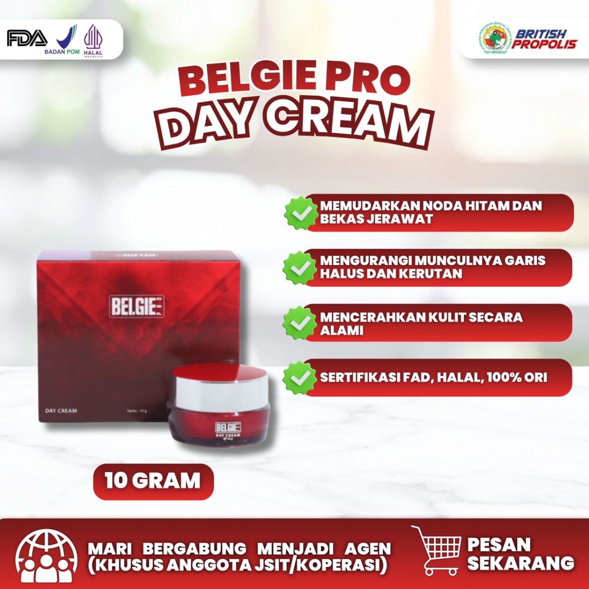 Belgie Pro Day Cream