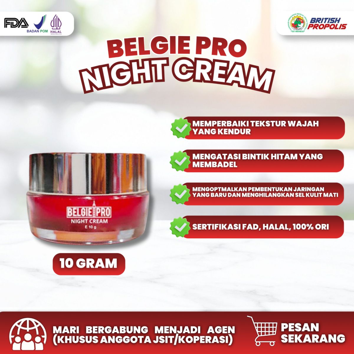 Belgie Pro Night Cream