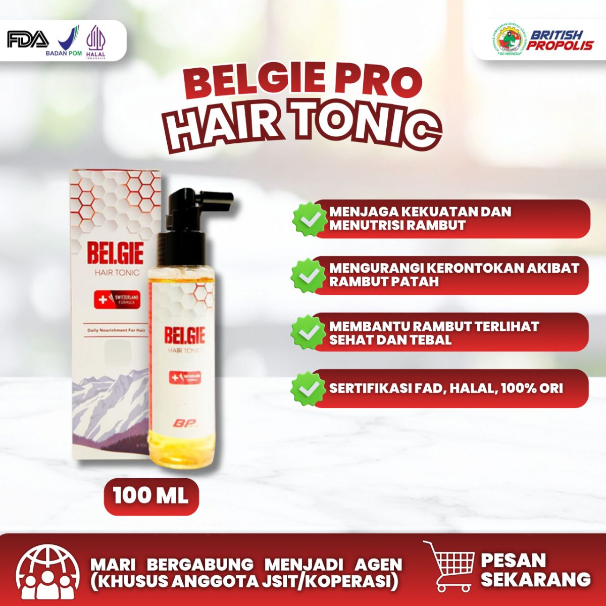 Belgie Hair Tonic
