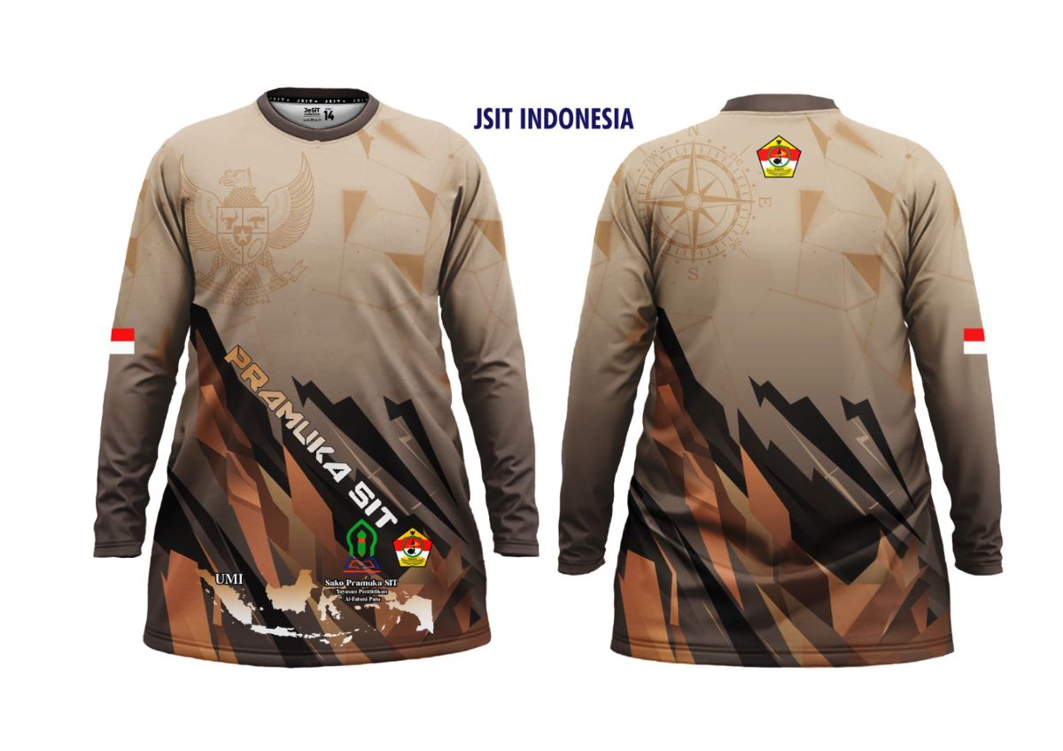 Jersey Pramuka Pembina Akhwat Custom Logo