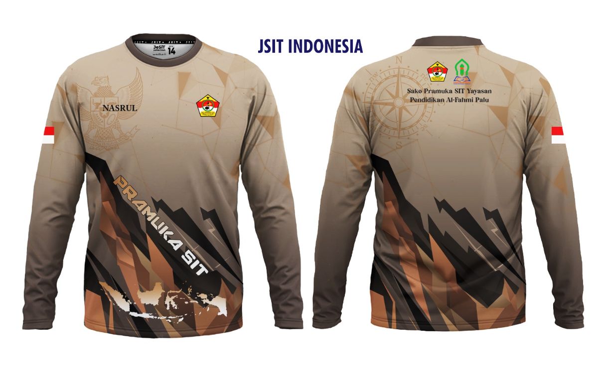 Jersey Pramuka Pembina Ikhwan Custom Logo